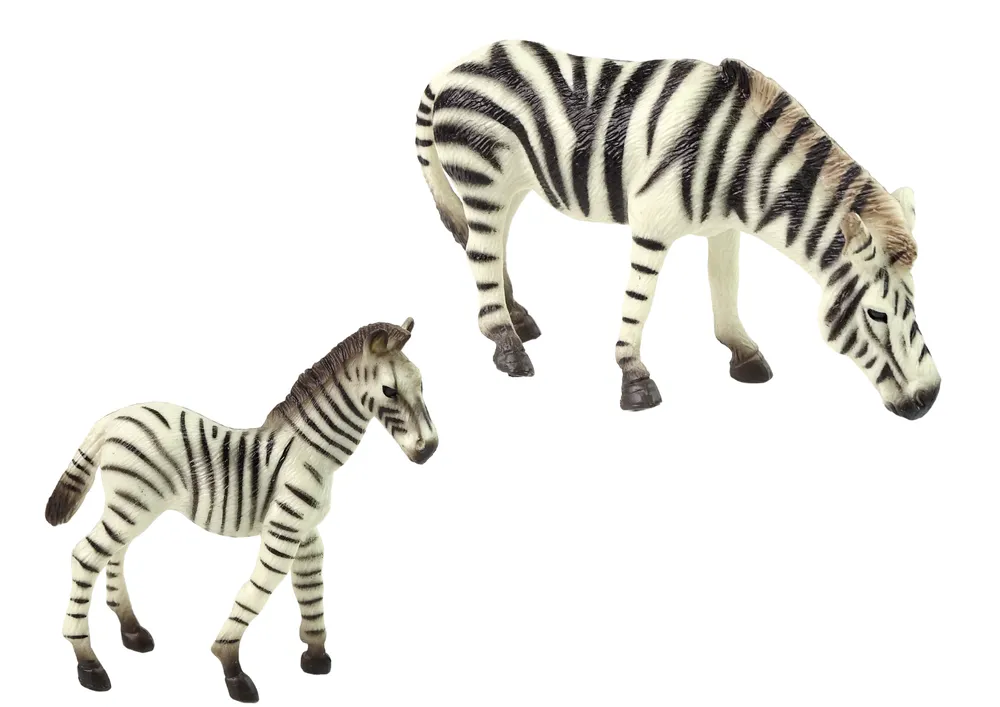 kolekcionarske figurice zebra s bebom - slika 3