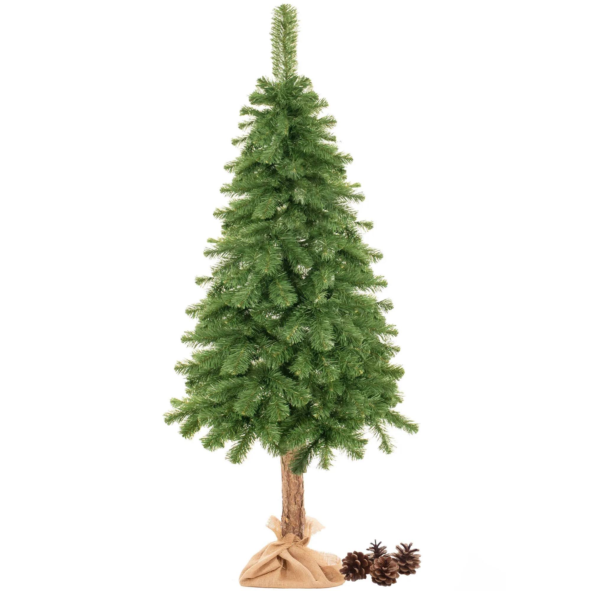 umjetno božićno drvce – bor na panju 180 cm - slika 4