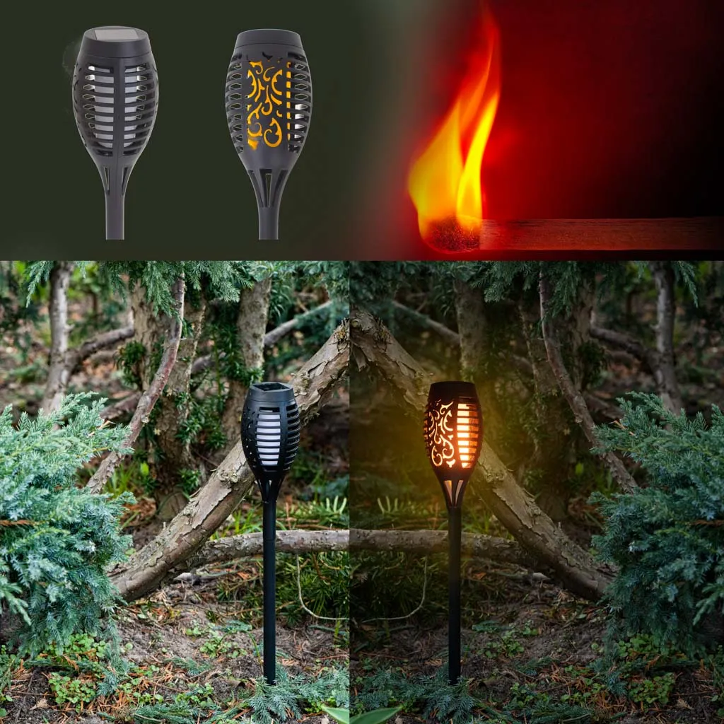 set 4 solarna led svjetla za vrt - slika 8