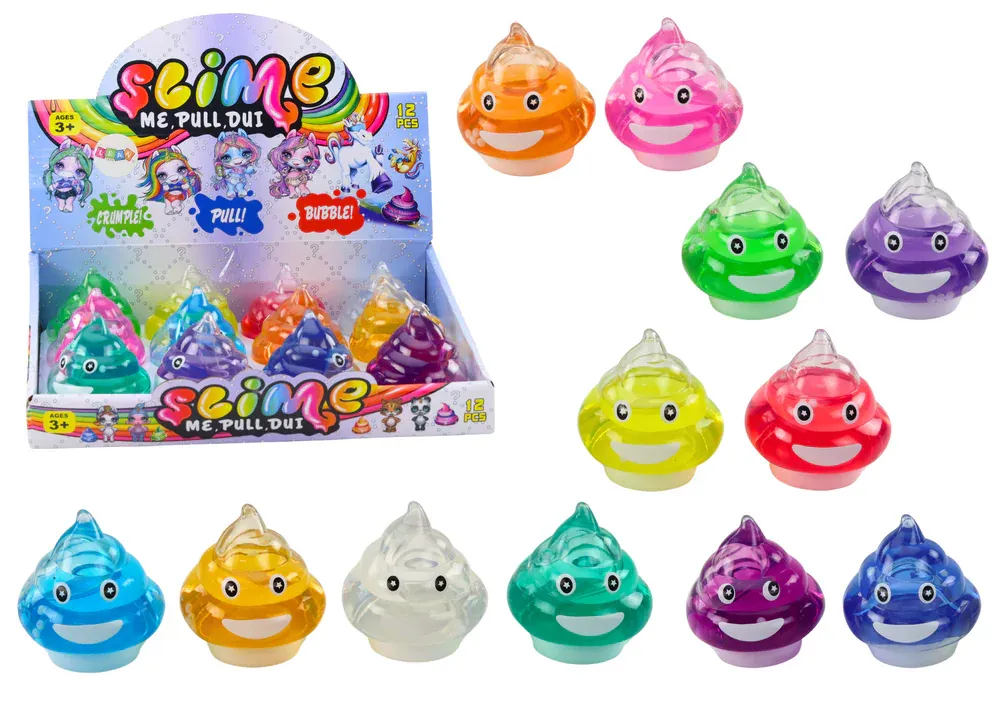 slime emoji u kutiji 150 g 12 boja - slika 2