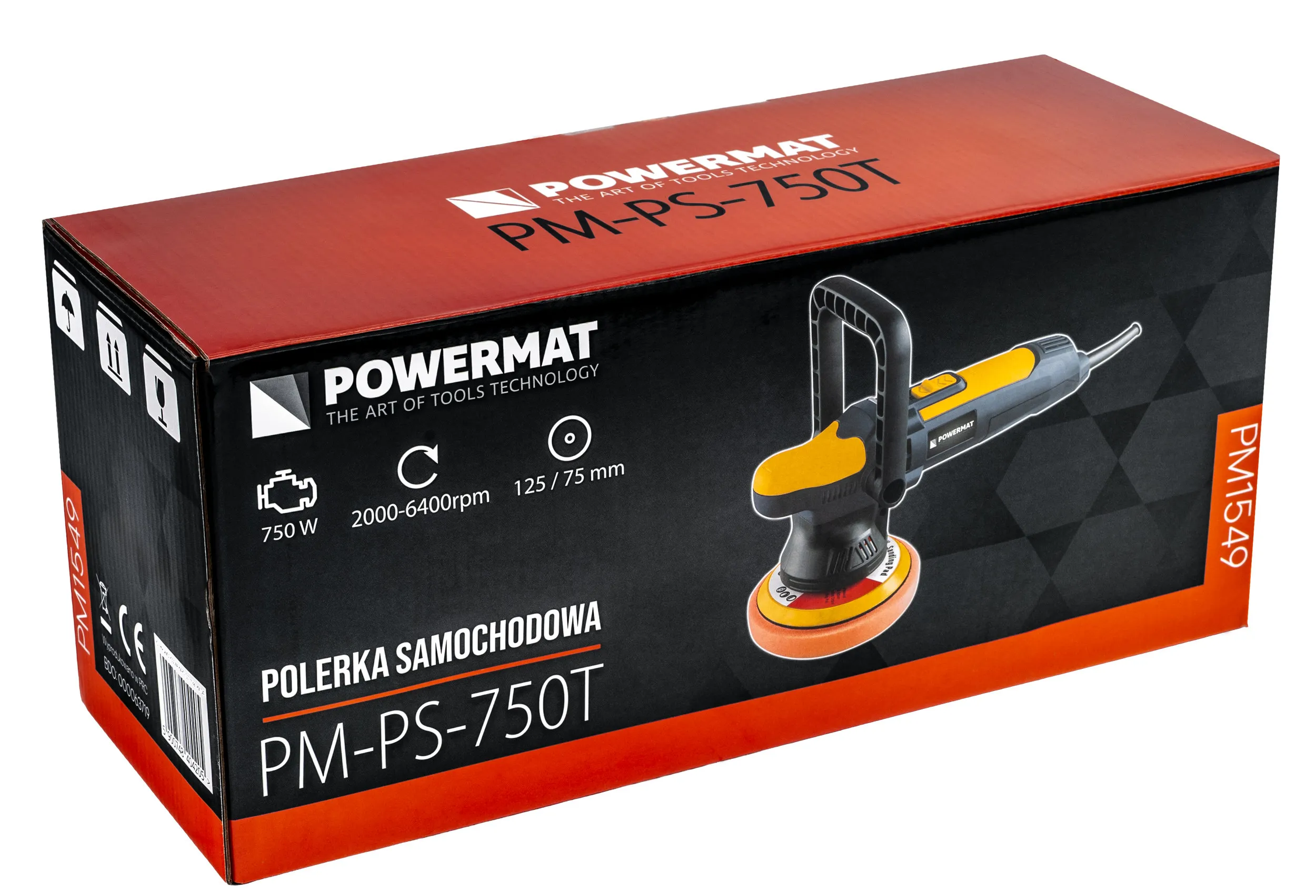 polirka za automobile 125/75mm pm-ps-750t - slika 4