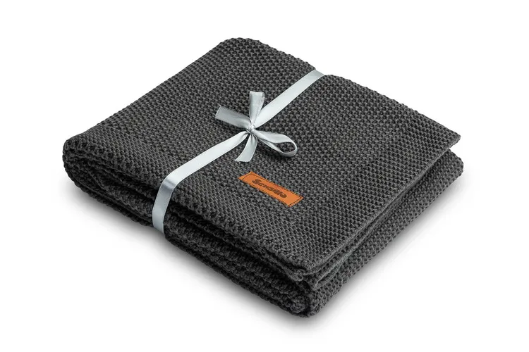 dekica bambus 100x80cm tamno siva - slika 6