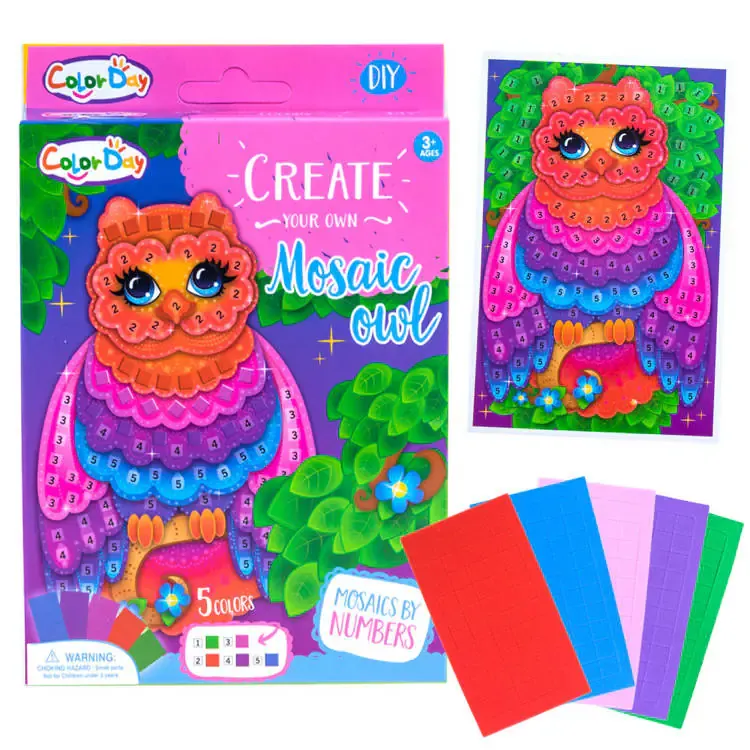 Kreativni pjenasti set za izradu mozaika - Pribislavec