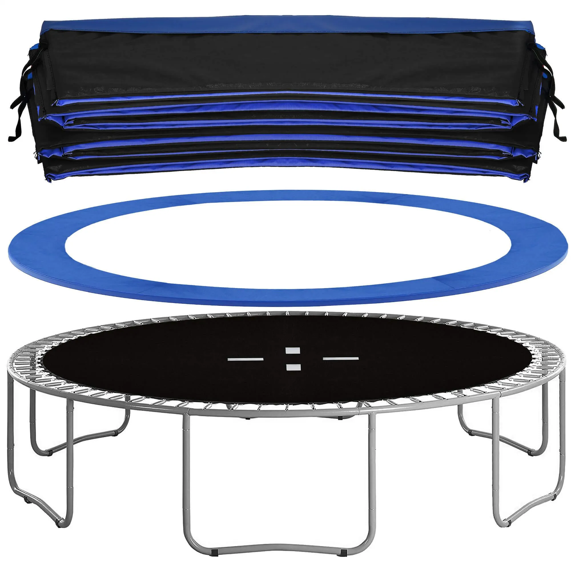 navlaka za trampolin 244cm plava - slika 4