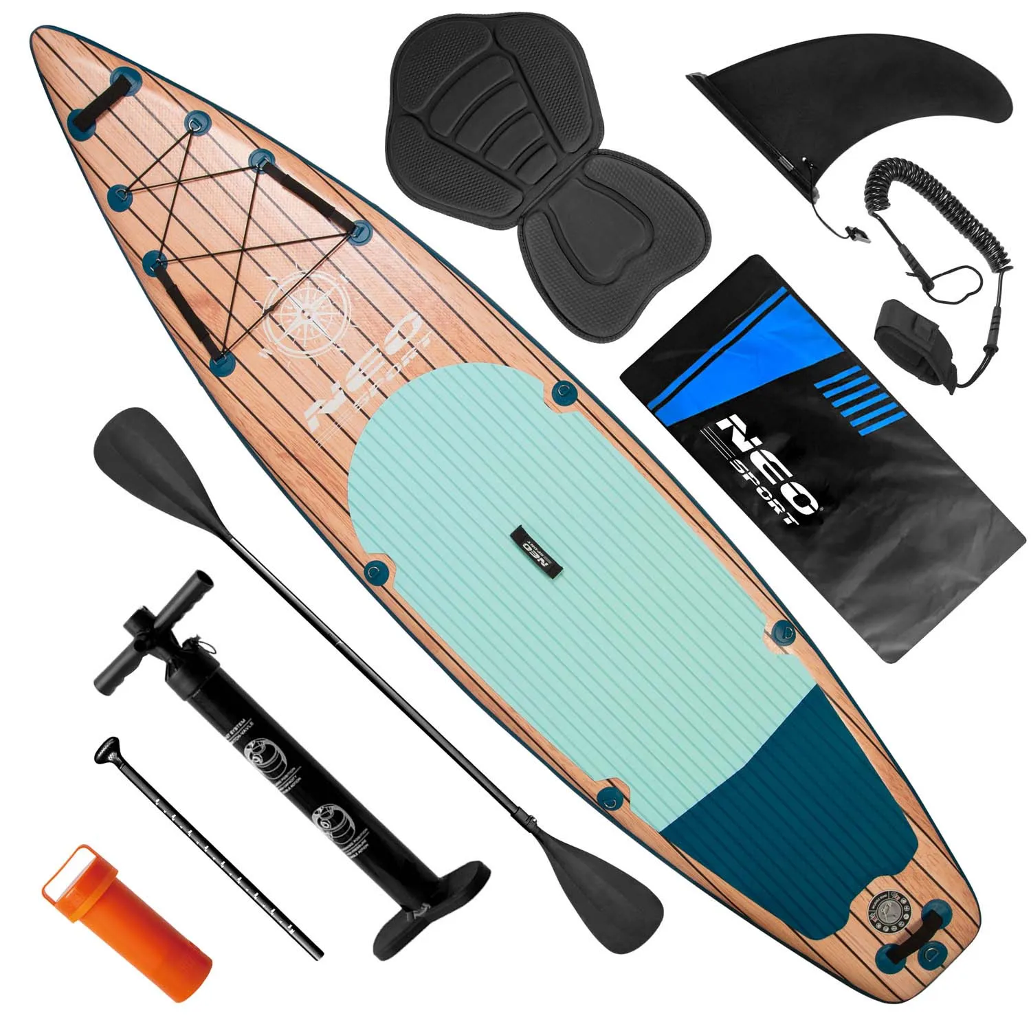 reefbreak sup daska 350 x 81 x 15 cm neo-sport 170304 - slika 5