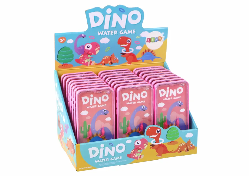 vodena arkadna igraća konzola s motivima dinosaura roza - slika 4
