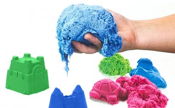 kinetički pijesak 1kg rozi - slika 3