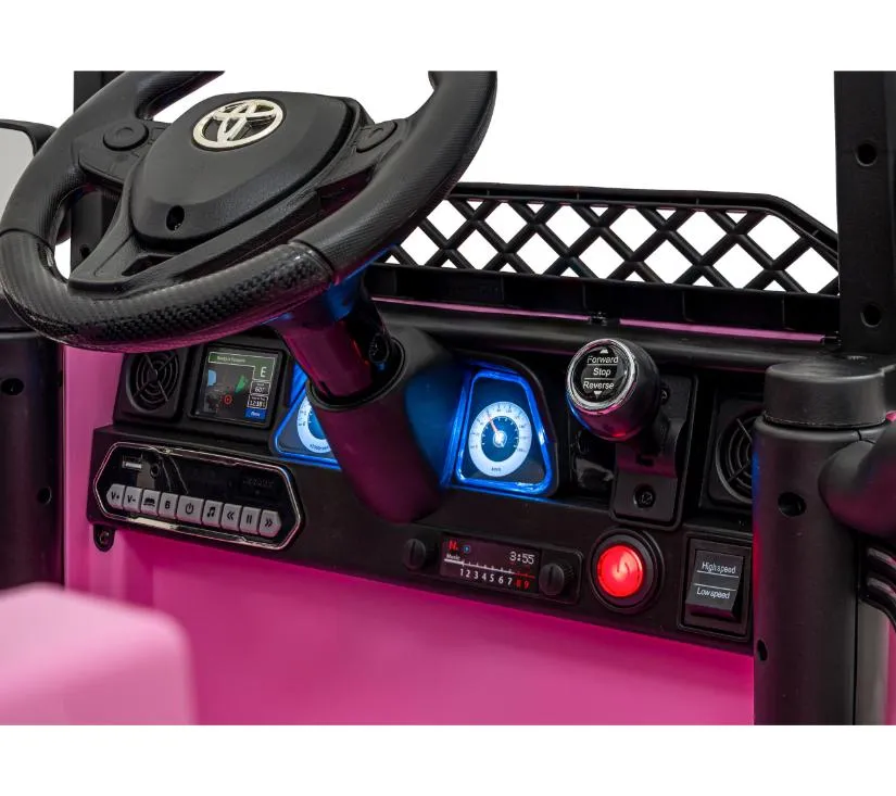 toyota fj cruiser, auto na akumulator, roza - slika 9