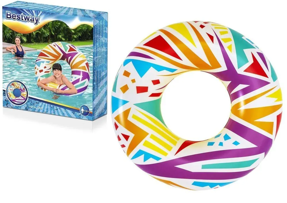 bestway 36228 kolut na napuhavanje šareni 107cm - slika 2
