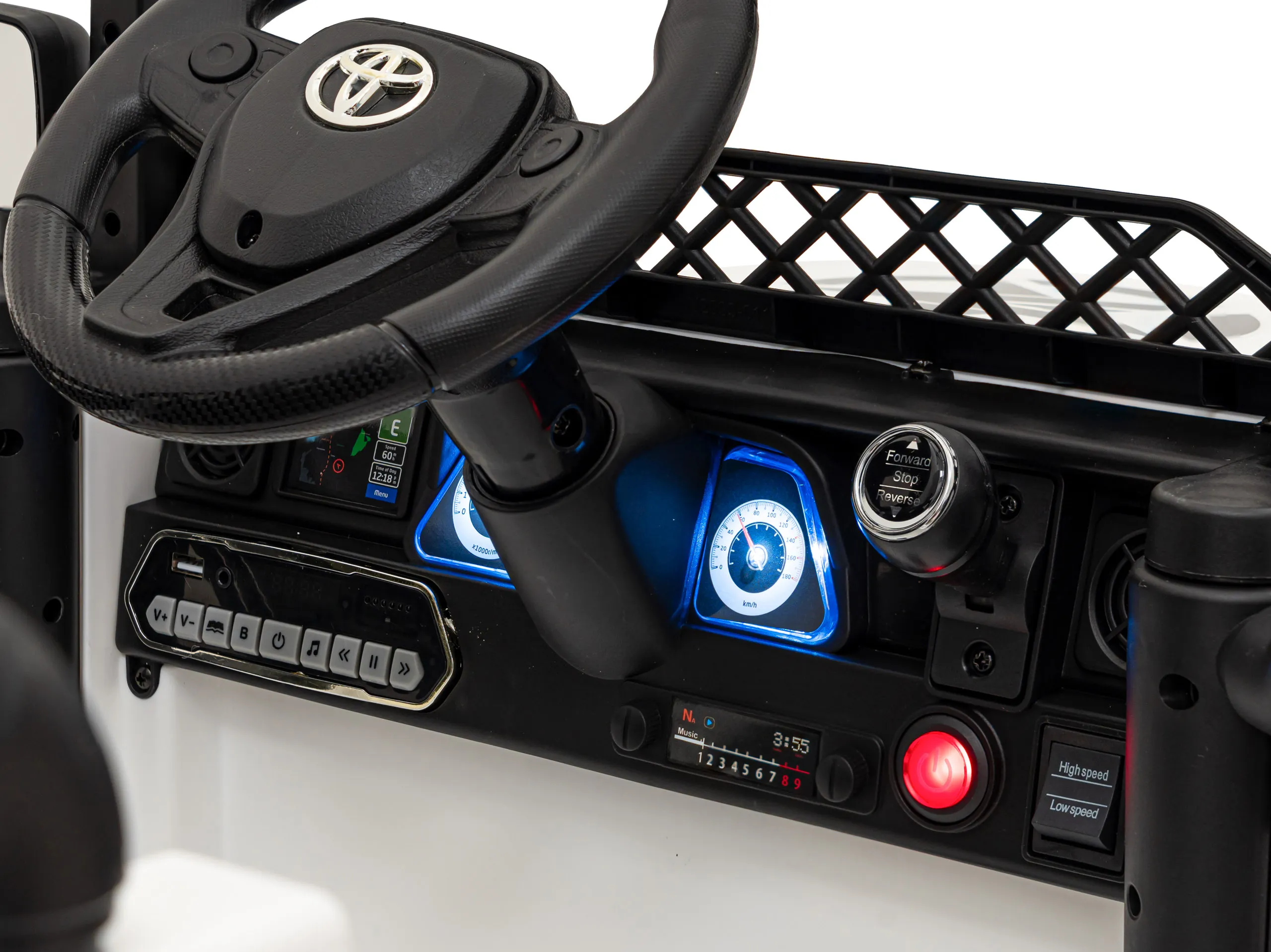 toyota fj cruiser, auto na akumulator, bijeli - slika 9
