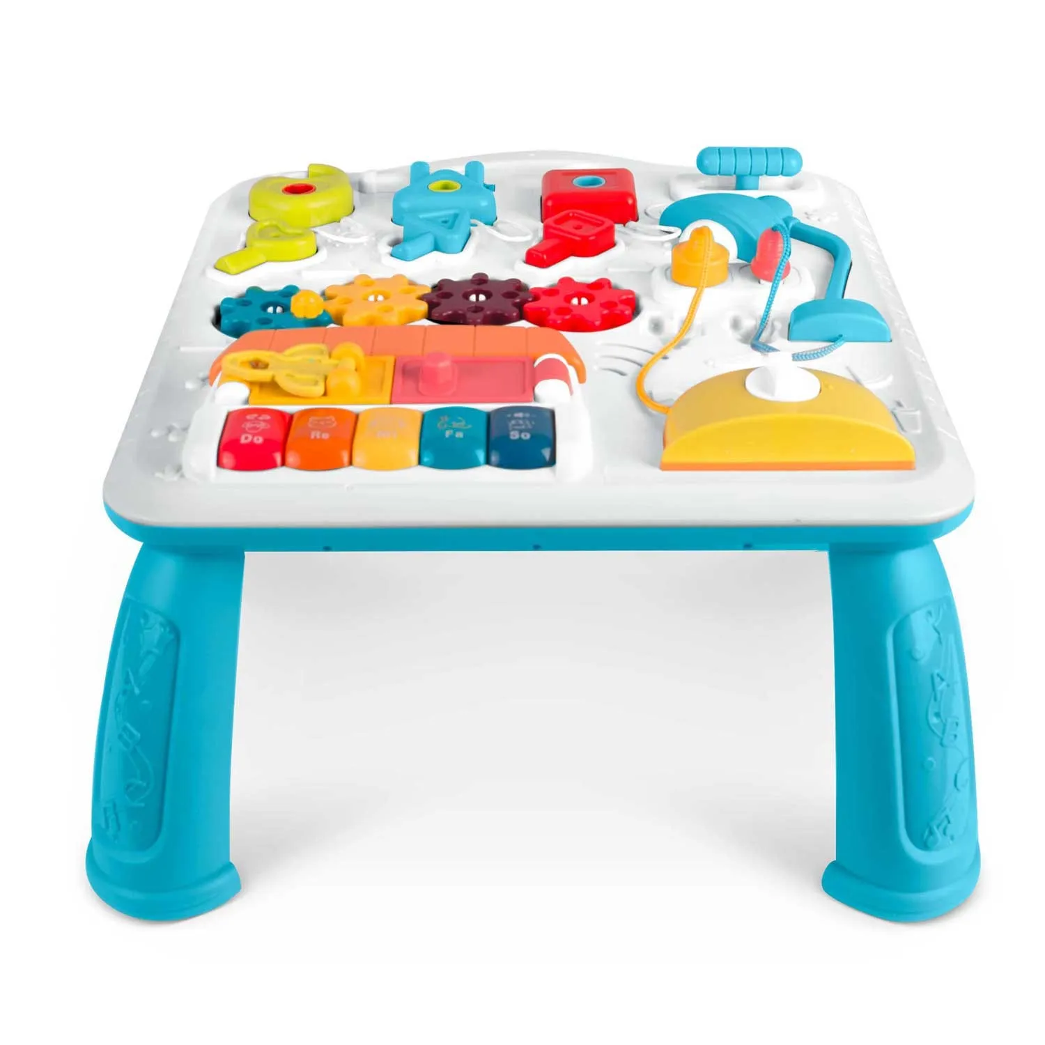 ricokids edukativni stol s glazbom i zvukom, plavi - slika 4