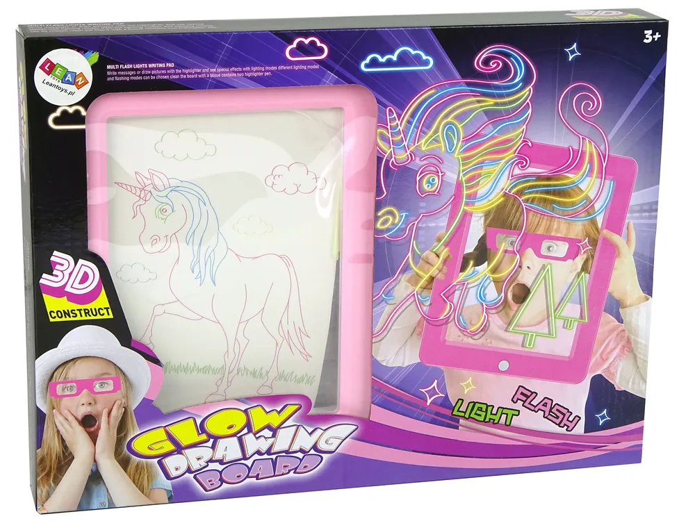 čarobna neonska 3d ploča - slika 6