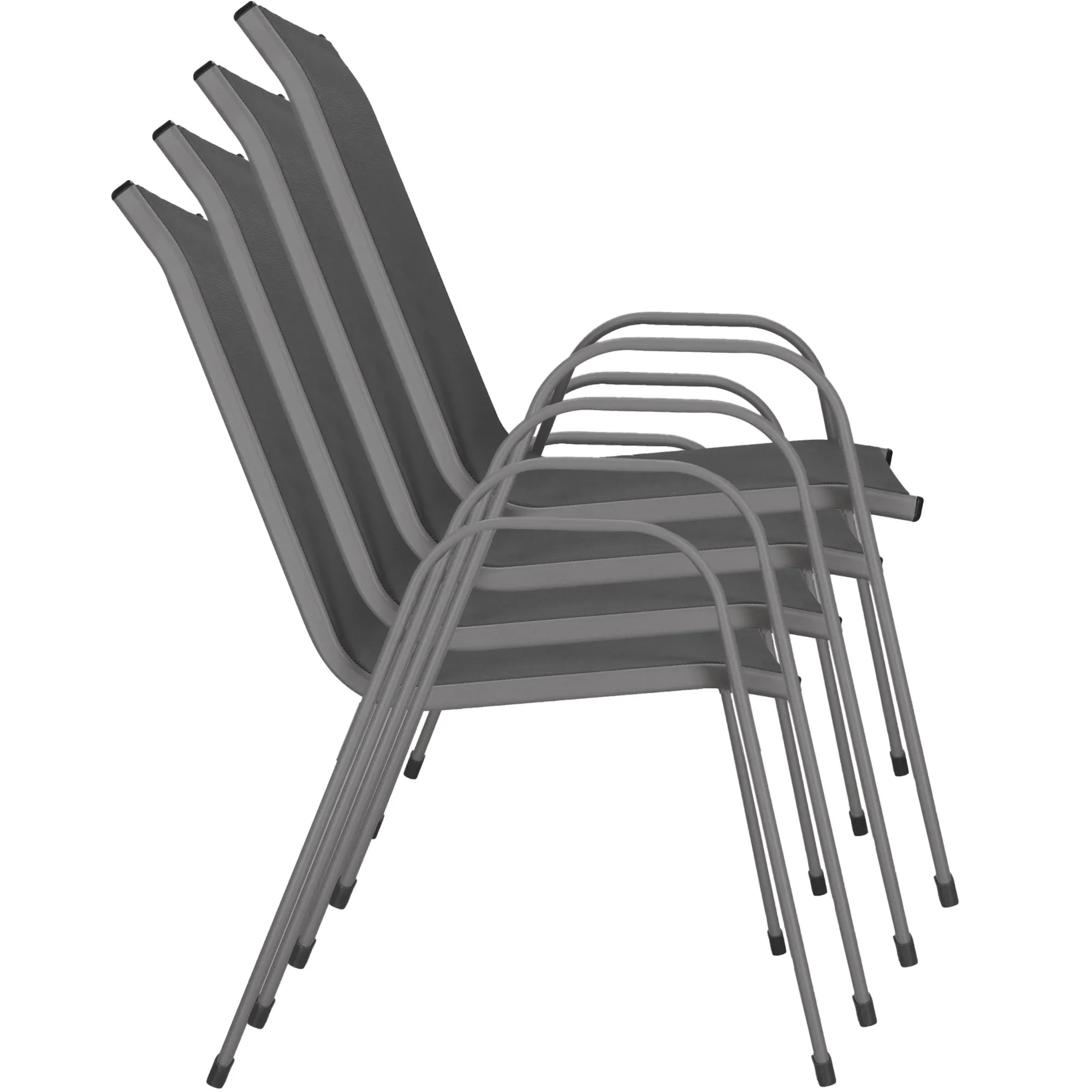 vrtna stolica 73 x 55,5 x 93 cm 4 komada - slika 7
