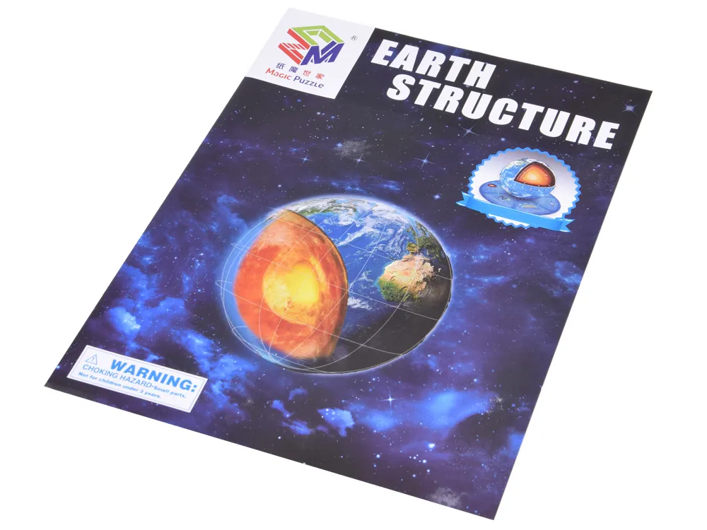 3d puzzle s planetom zemljom 50 kom. - slika 4