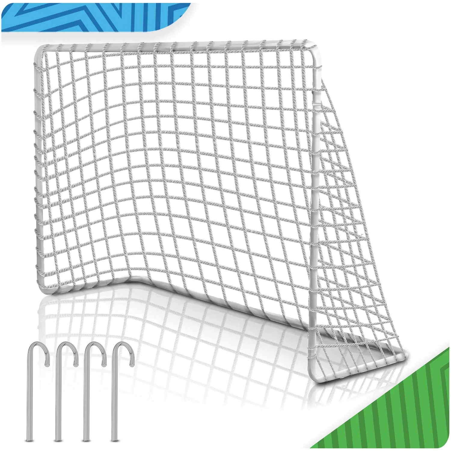 prijenosni nogometni gol za trening 183 x 122 x 61 cm ns-485 - slika 9