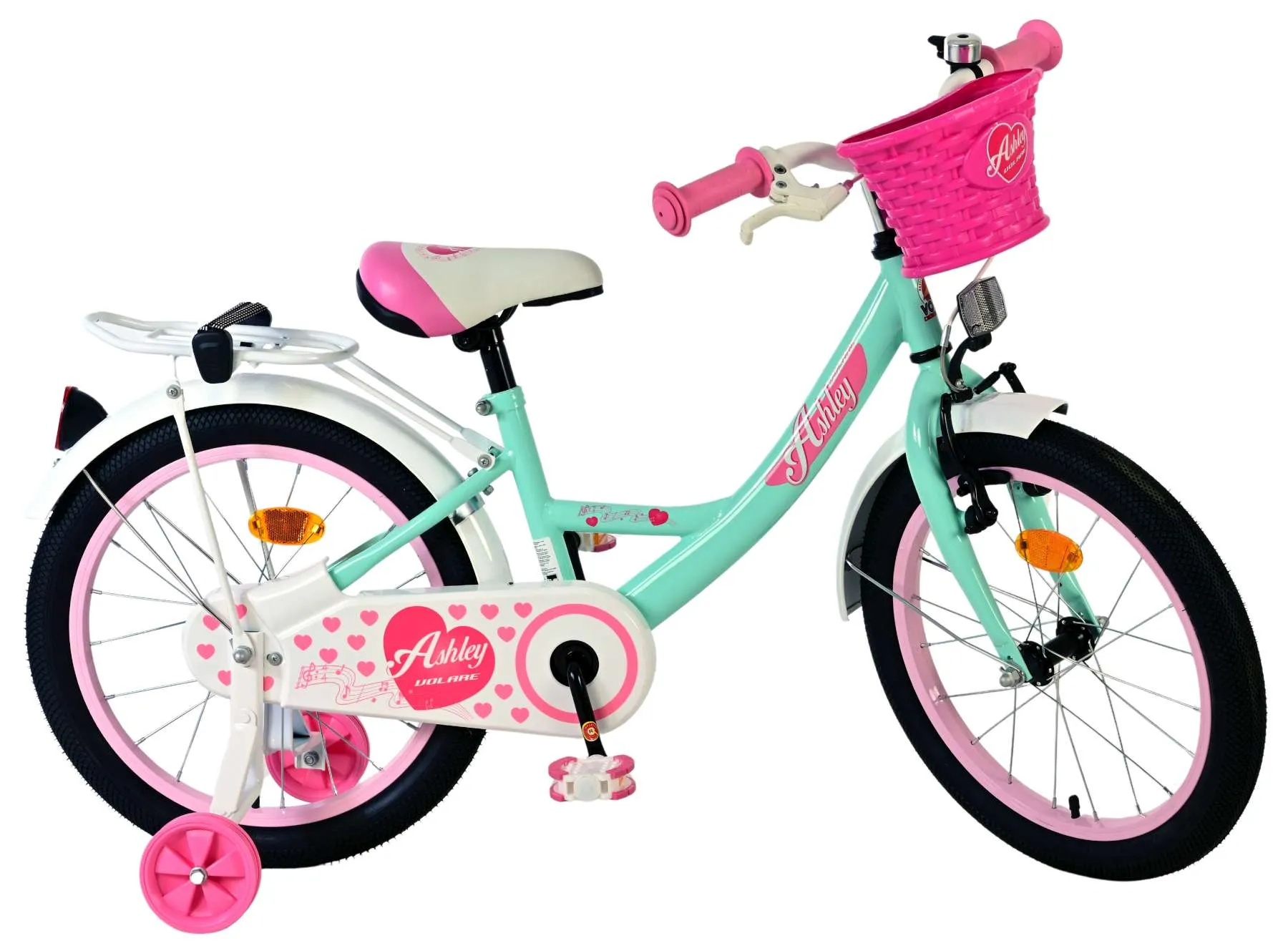 volare dječji bicikl ashley 18″ zelene boje - slika 11