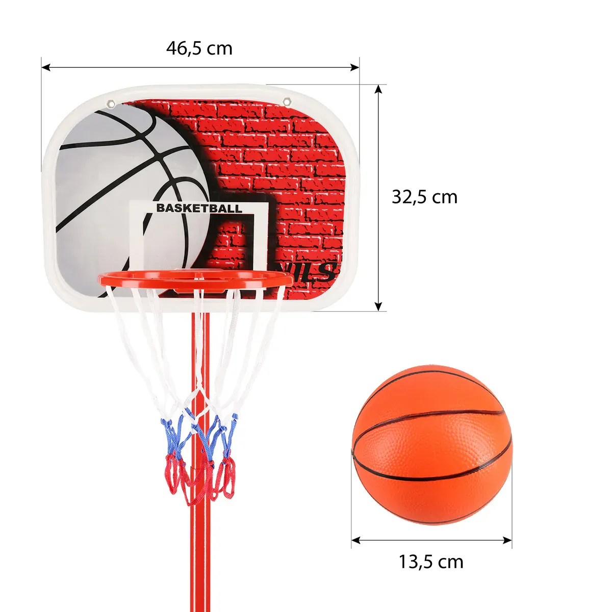 nils košarkaški koš 1,4 - 1,63 m - slika 5