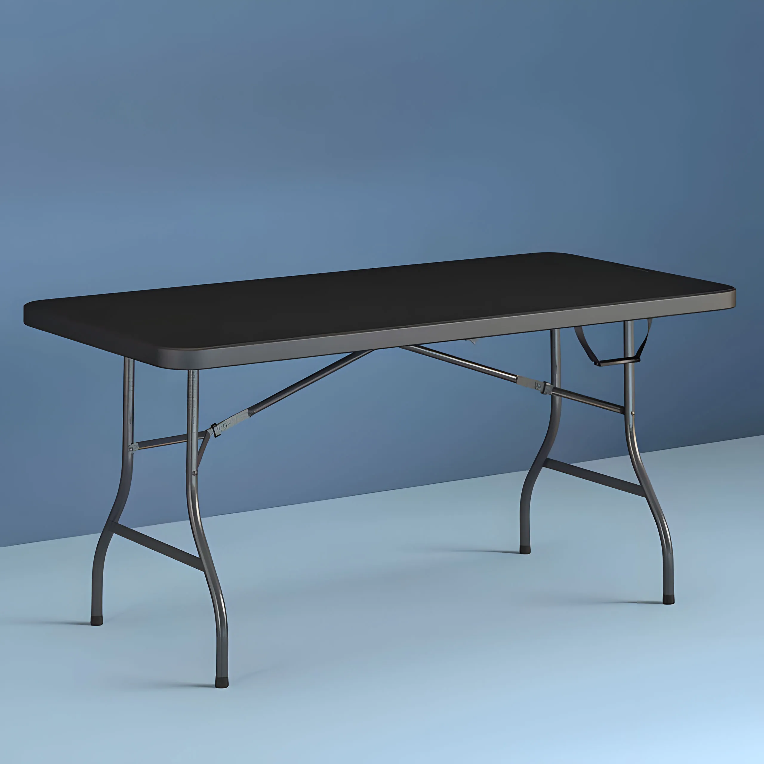 ugostiteljski stol 180 cm, sklopiv u kofer, crni, modernhome - slika 9
