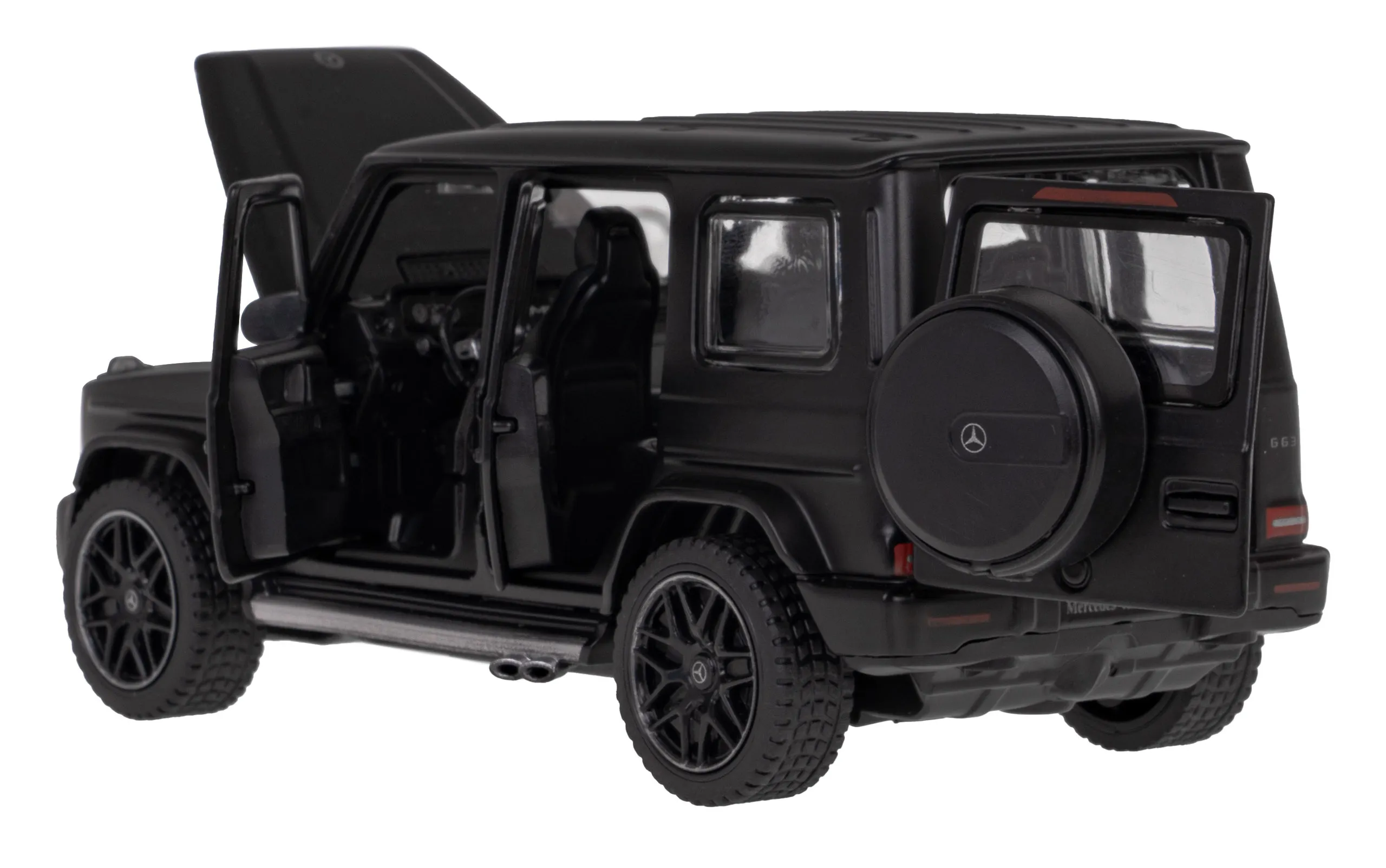 rastar metalni mercedes benz amg g63 1:32 crni - slika 5