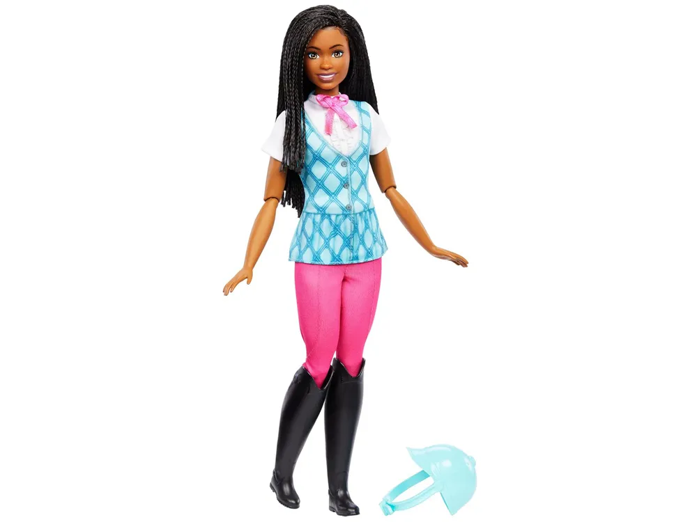 mattel barbie mysteries brooklyn fashion jockey lutka za6179 - slika 4