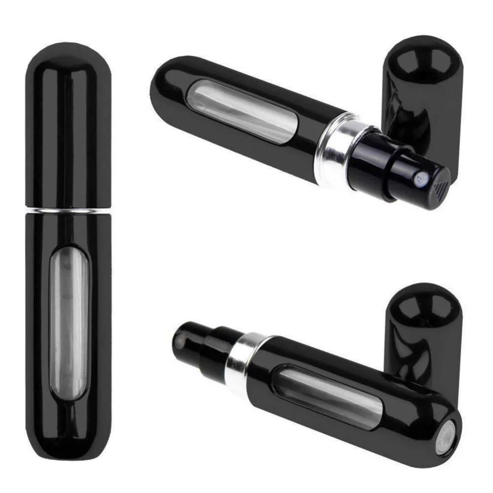 putni raspršivač za parfeme 5ml crni - slika 4
