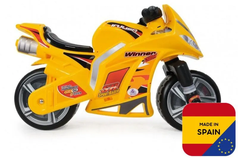 injusa motor winner guralica za djecu - žuti 3+ - slika 10