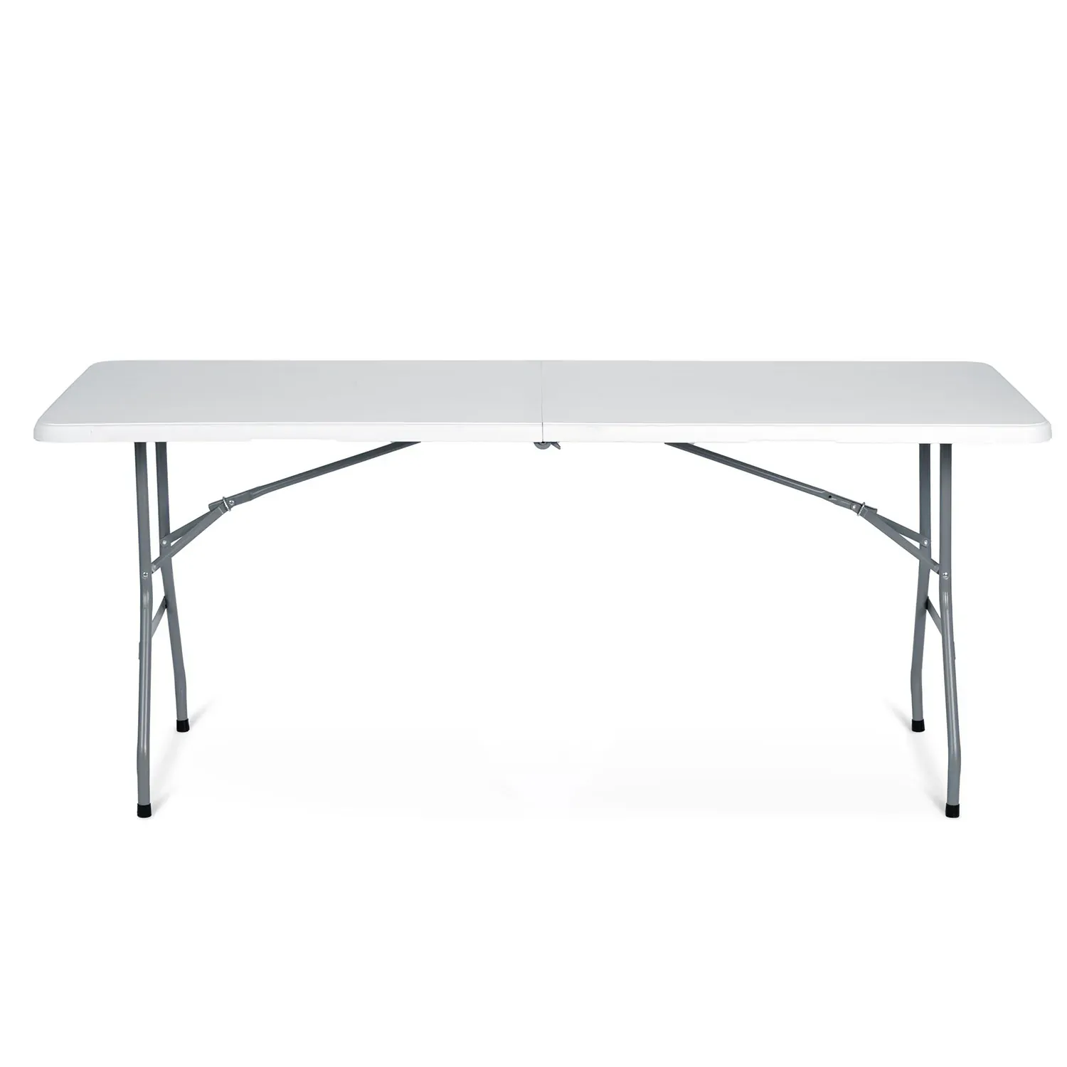 sklopivi stol za catering 180 cm, bijeli - slika 4