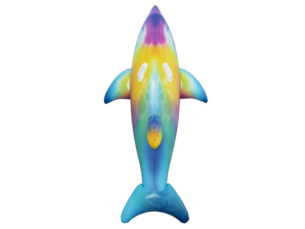 bestway vodeni madrac šareni dupin 168 x 66 cm 41541 - slika 4