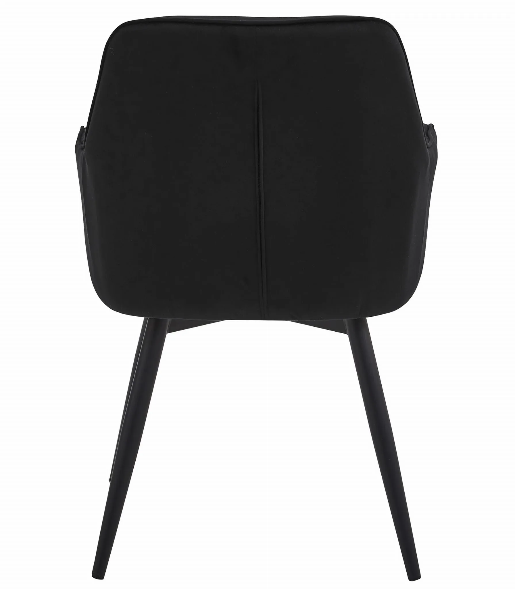 jork360 stolica - crni baršun / crne noge x 2 - slika 8