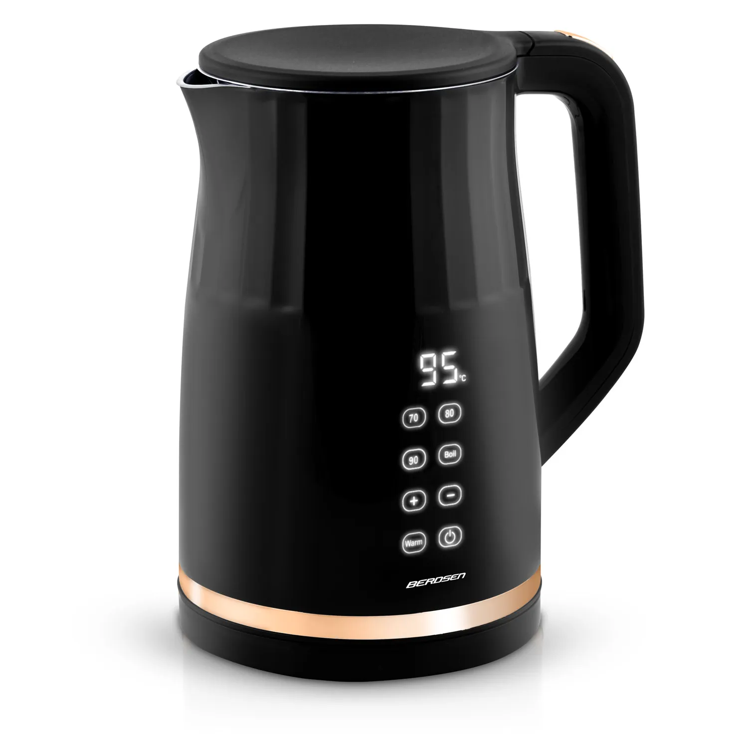 berdsen bd-706 električno kuhalo za vodu 1,7 l crno - slika 3