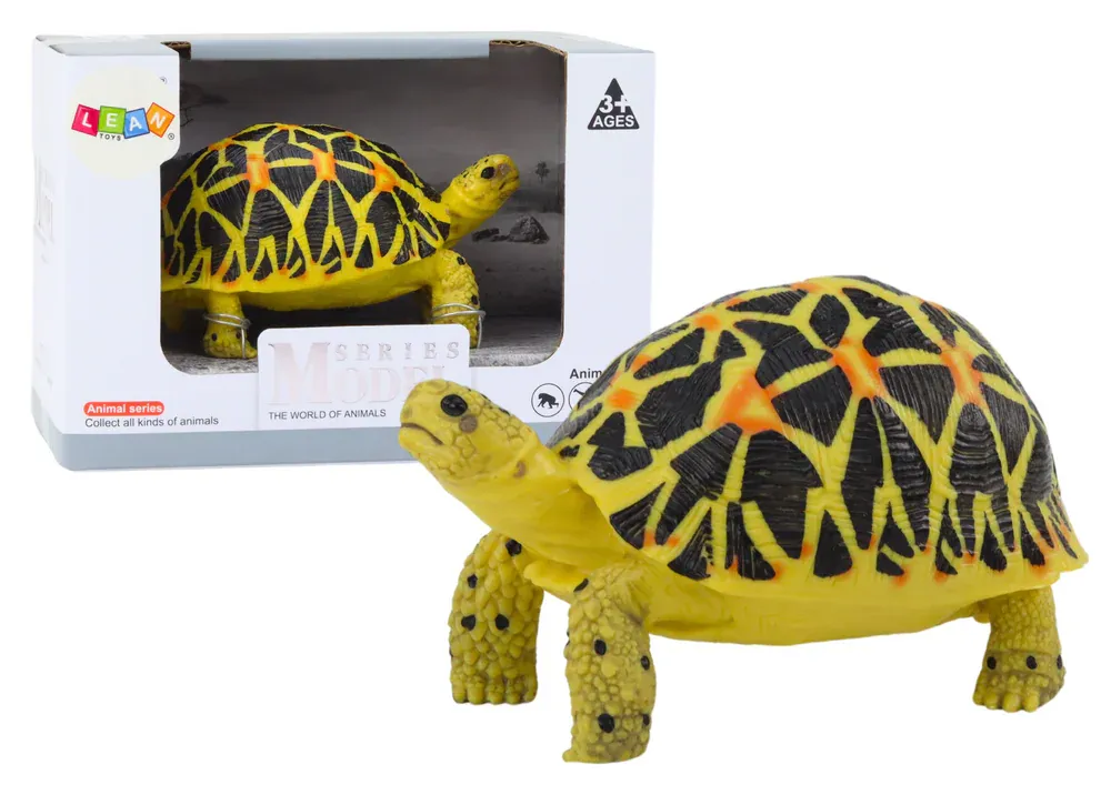 Kolekcionarska figurica kornjača reptil žuto crna - Pribislavec