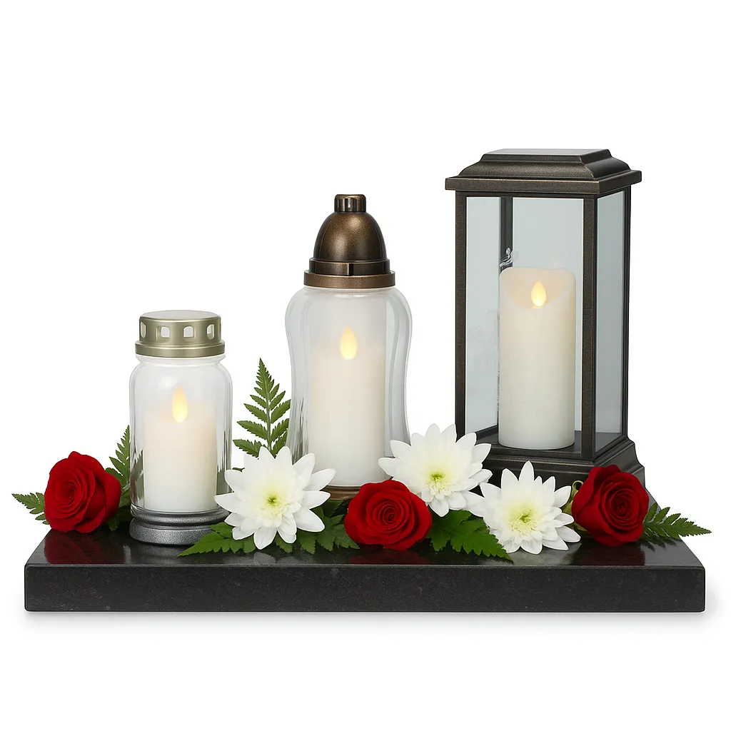 led svijeća – 17,5 × 5 cm, toplo žuta - slika 10