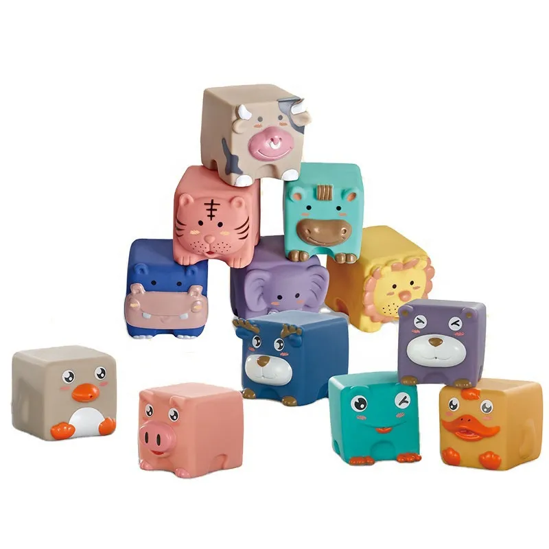 woopie senzoričke kocke, životinje 12 el. - slika 5