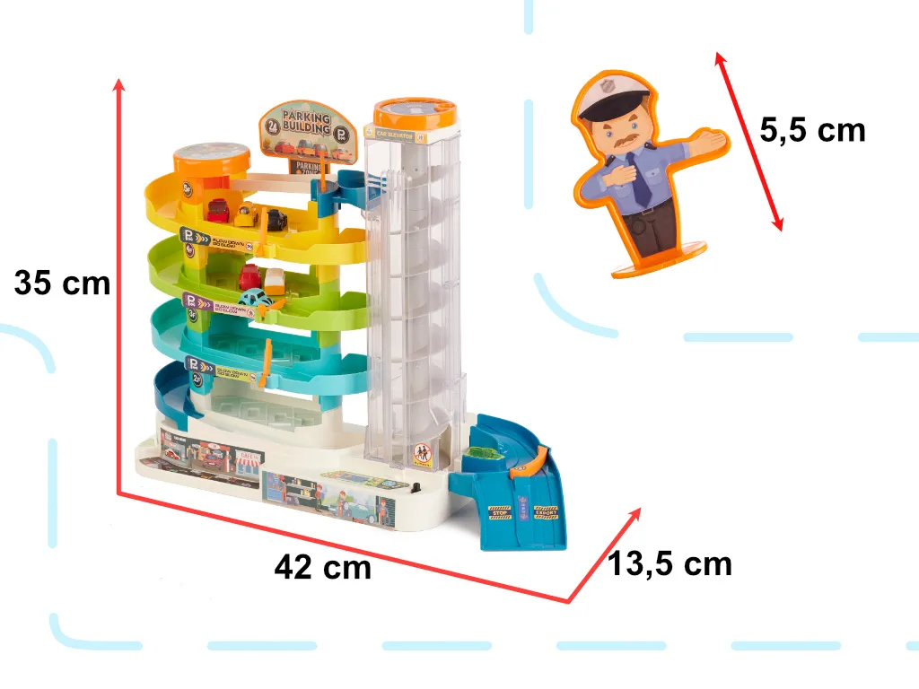 parking garaža na 4 etaže i električni lift 6 automobila - slika 4