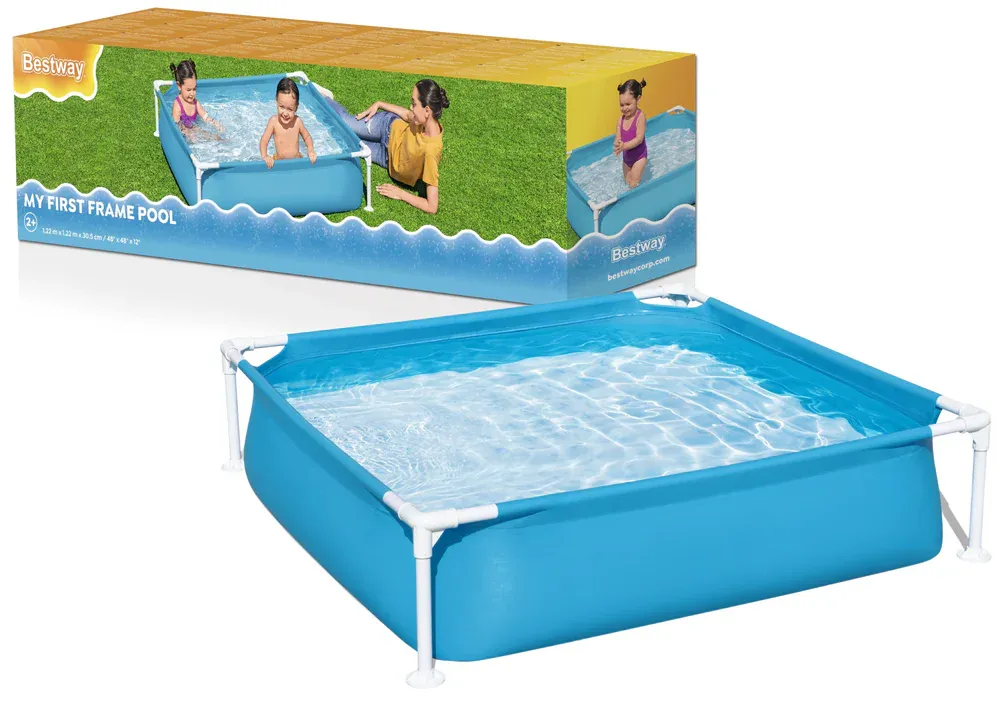 bestway bazen za djecu 122 cm x 122 cm - slika 2