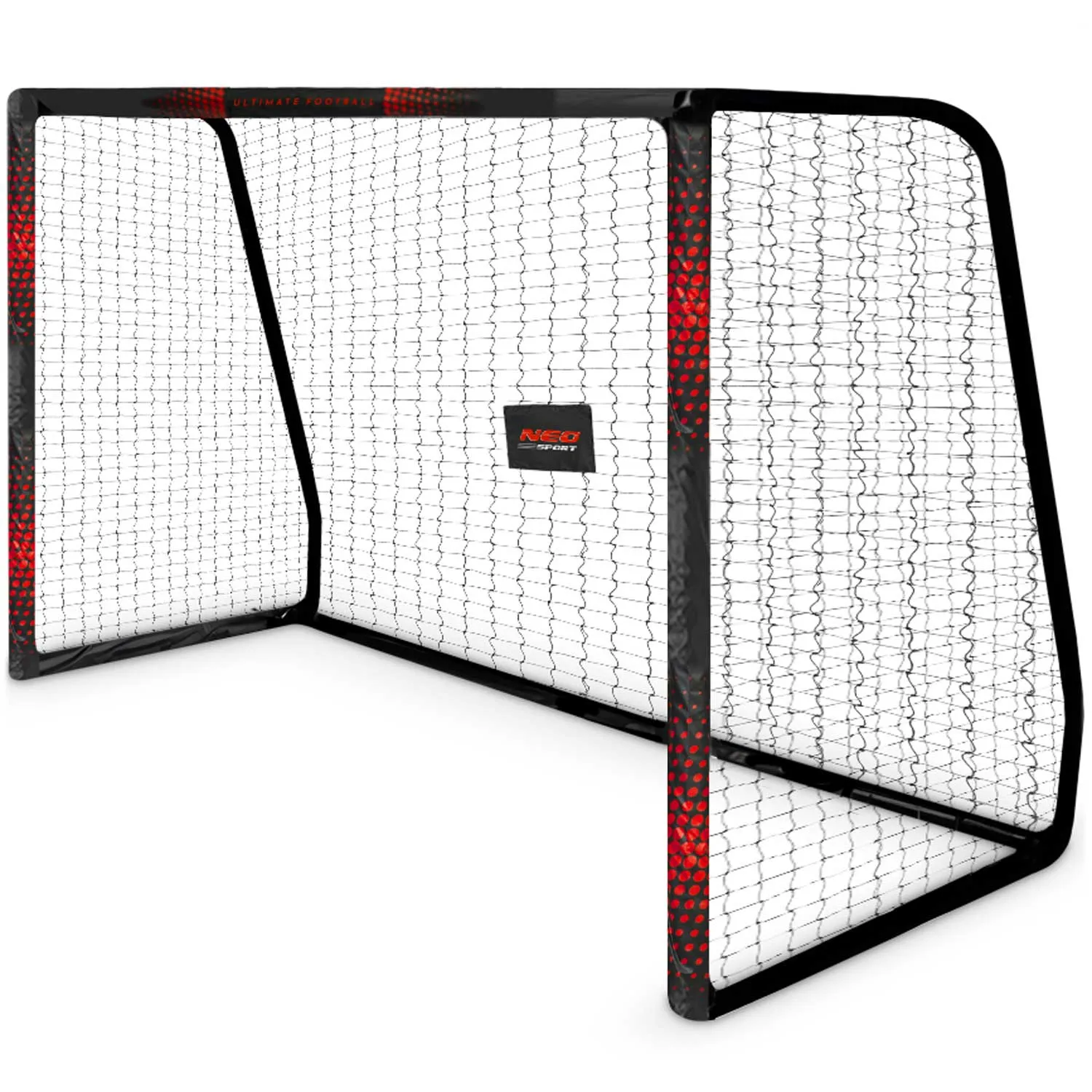 nogometni gol 300 x 200 x 120 cm ns-473 crno-crveni - slika 5