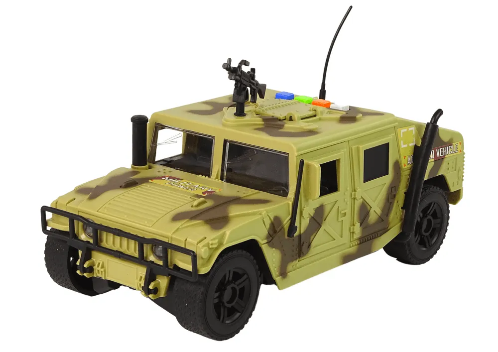 dječji vojni hummer svijetli kamuflažni - slika 4