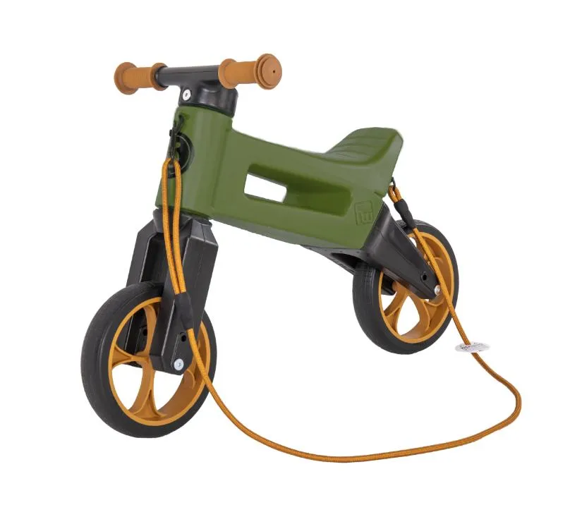 funny wheels tricikl super sport 2u1 tamno zeleni - slika 8