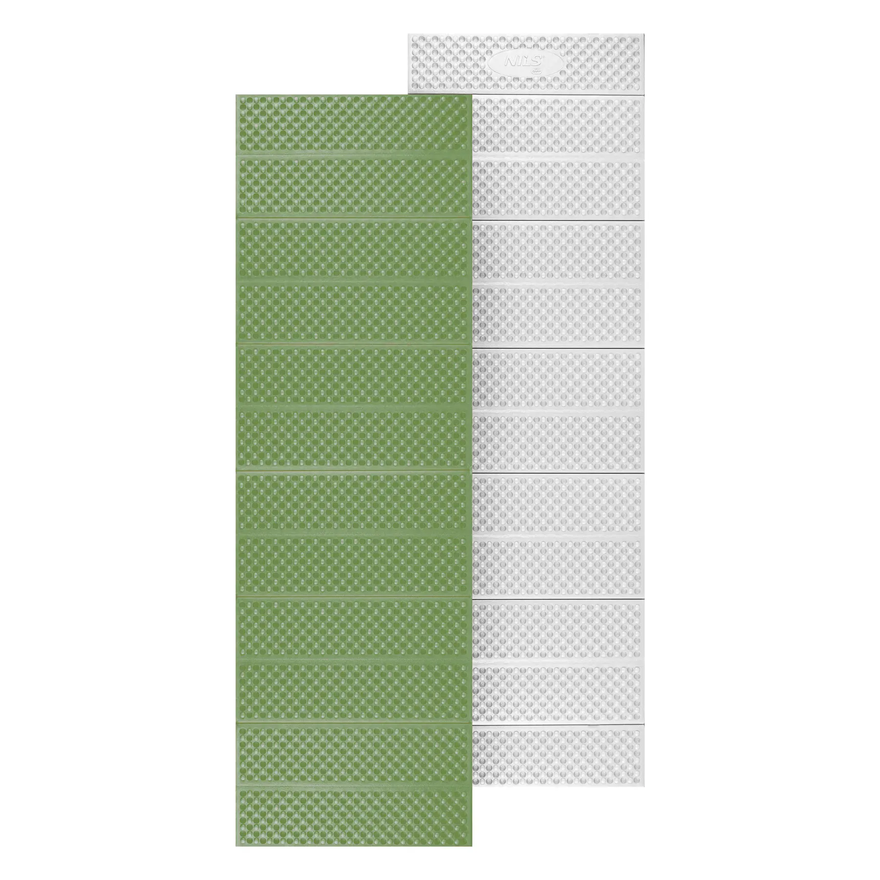 Sklopivna kamperska prostirka s aluminijskim rubom + xpe 195 cm zelena Nils Camp - Pribislavec