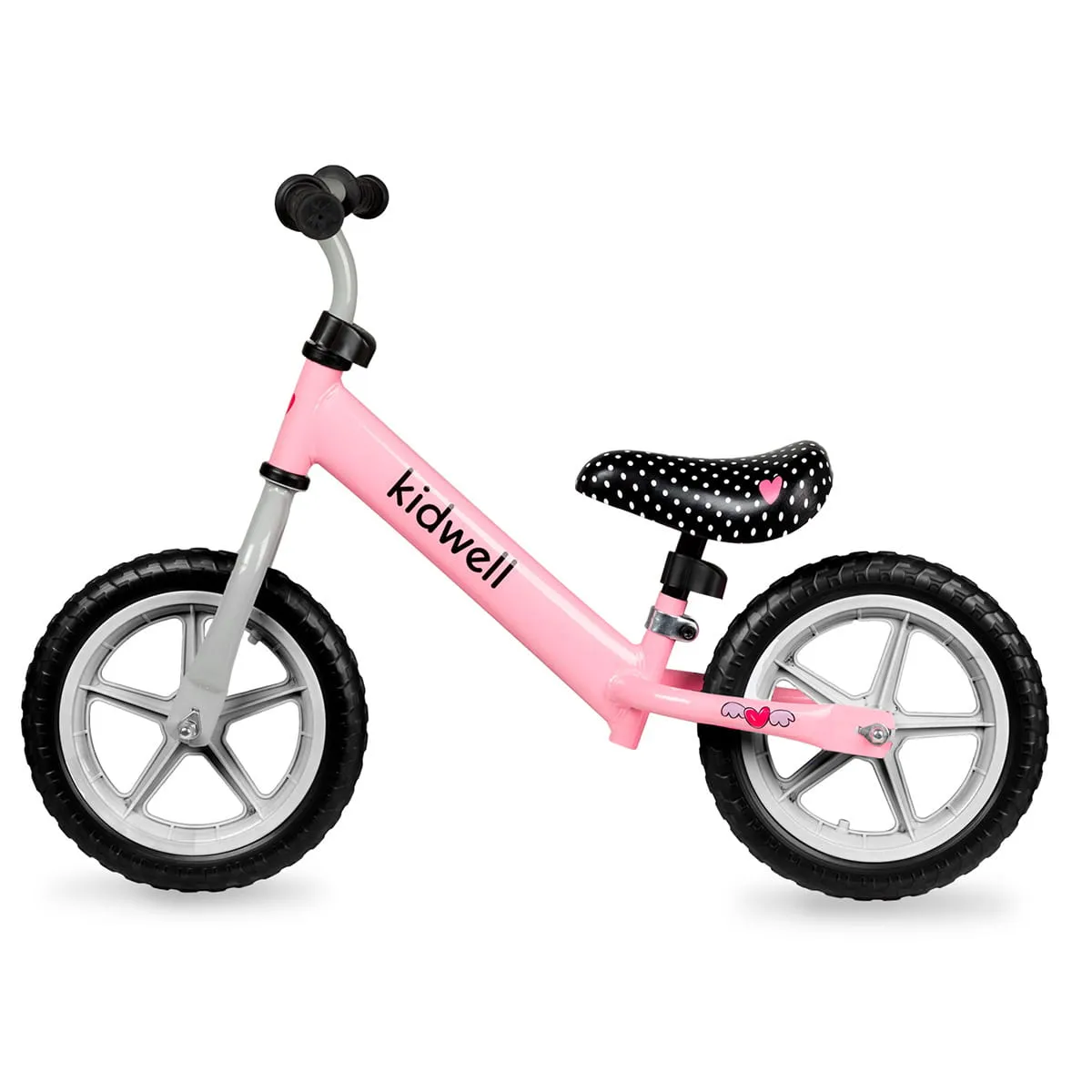 dječji bicikl bez pedala 12" rebel rozi - slika 9