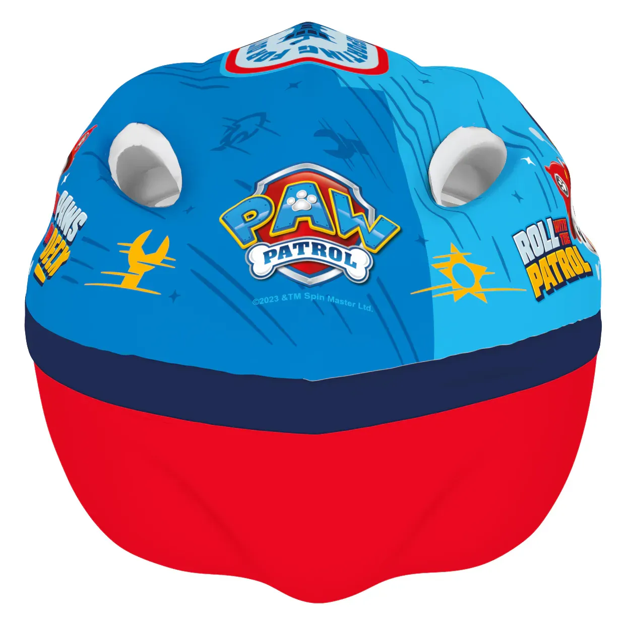 dječja biciklistička kaciga paw patrol plava - slika 6