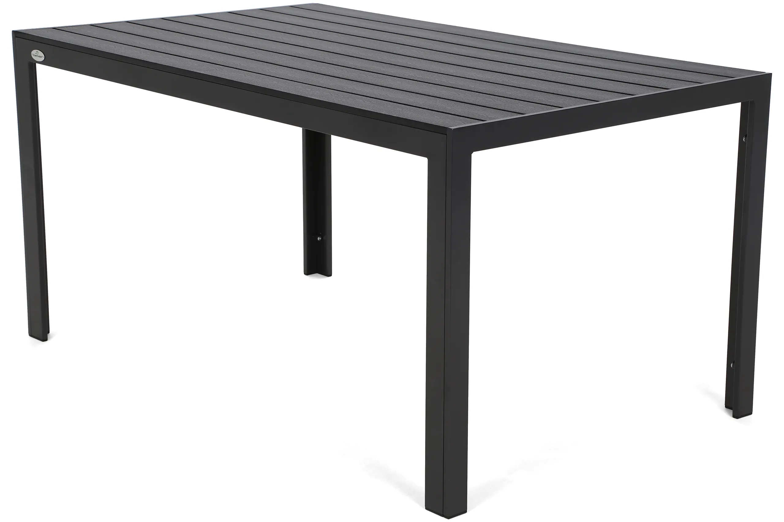 ibiza set namještaja 150 cm crni / crni 6+1 - slika 4