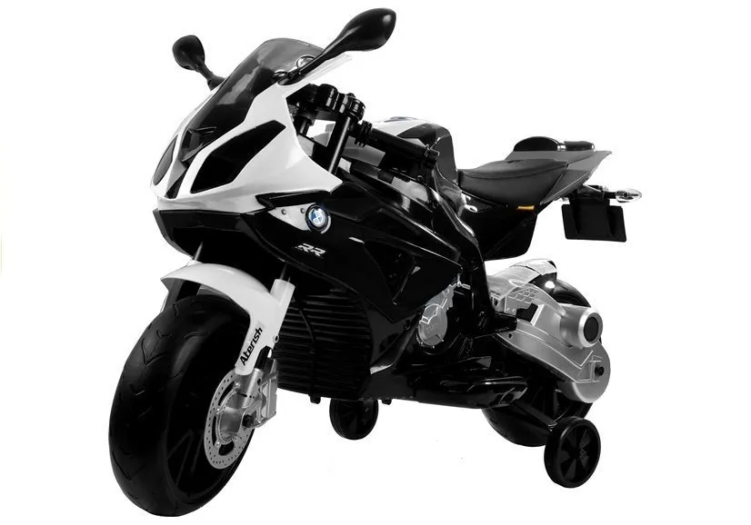 motocikl na akumulator bmw s1000rr, crni - slika 3
