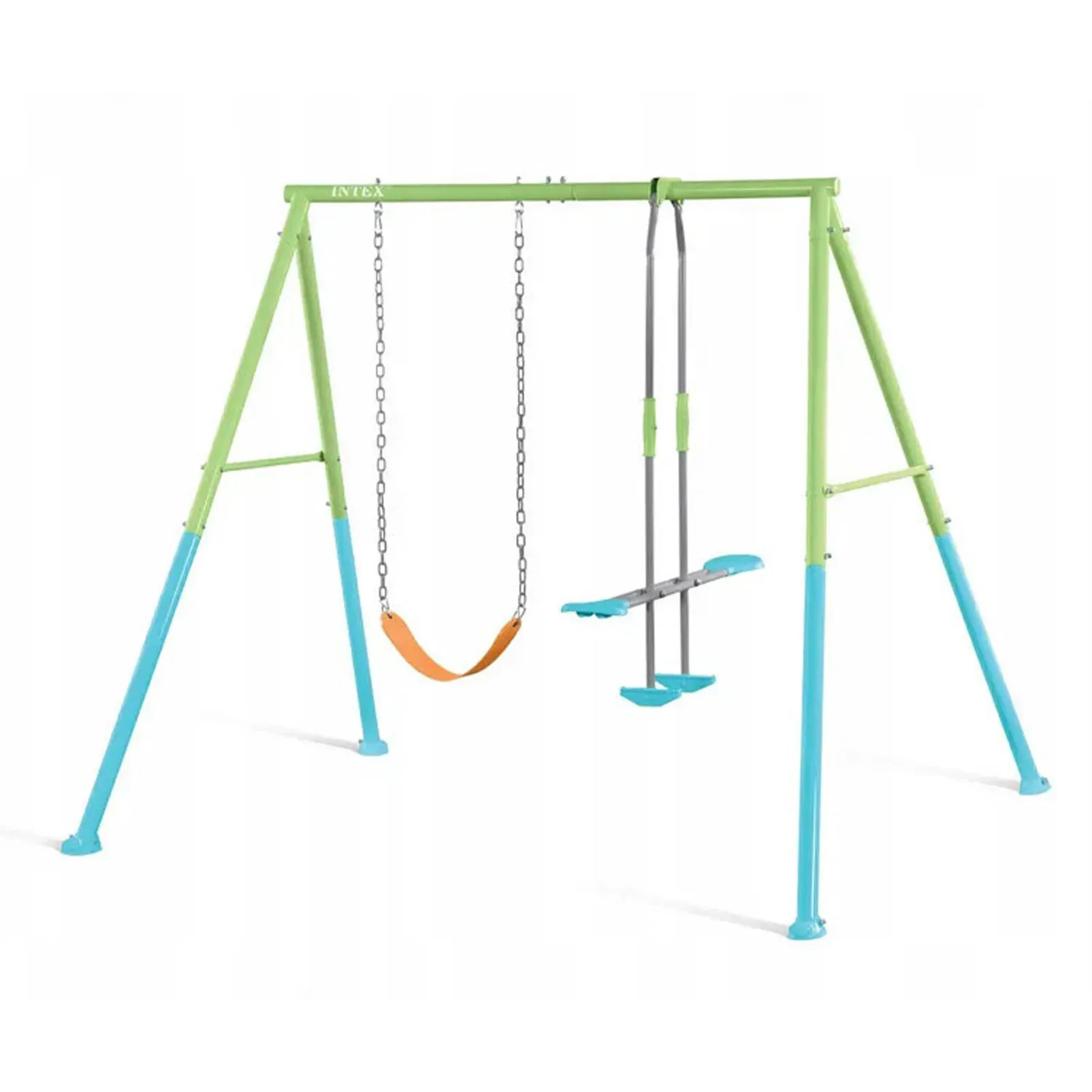 intex dvostruka vrtna ljuljačka za djecu – s gliderom, model 44120 - slika 3