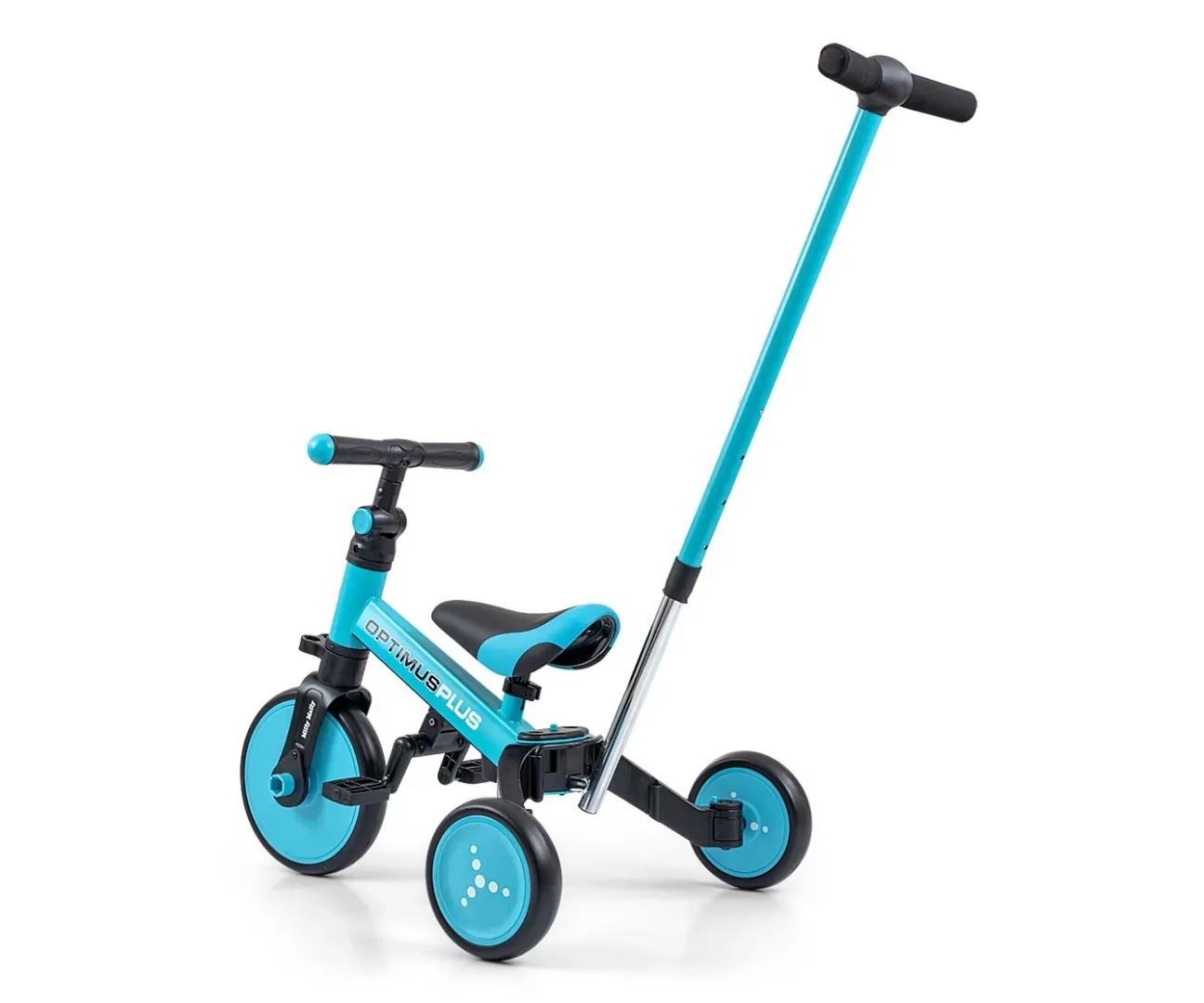 milly mally tricikl 4u1 optimus plus plavi - slika 2