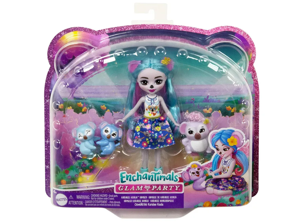 lutka kwala enchantimals s pandama - plava kosa - slika 5