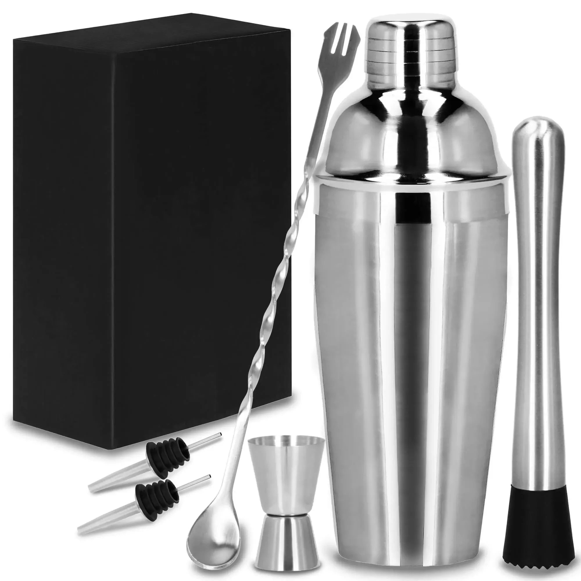 set za pripremu pića za barmene shaker 550 ml 6 komada - slika 2
