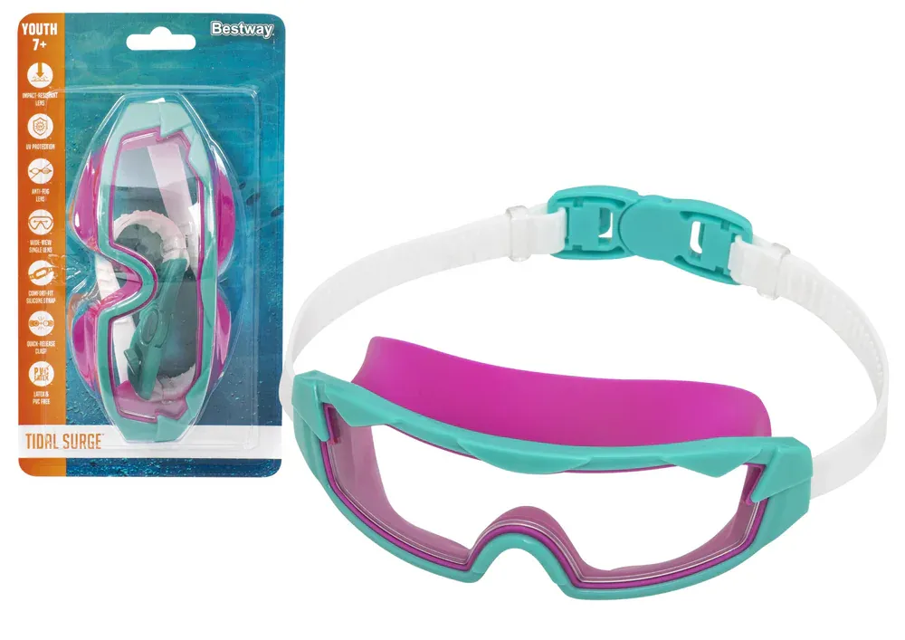 bestway 21179 ružičaste naočale za plivanje - slika 2