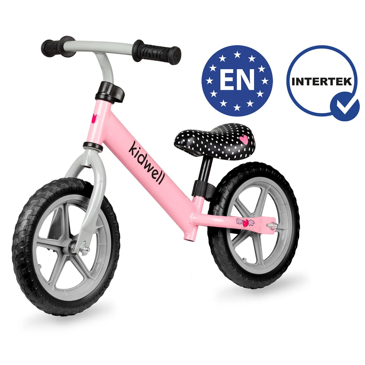 dječji bicikl bez pedala 12" rebel rozi - slika 13