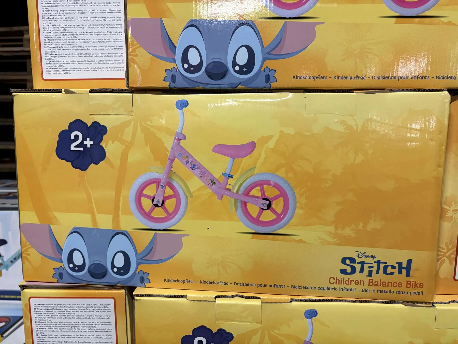 volare disney stitch bicikl bez pedala, metalni - slika 11
